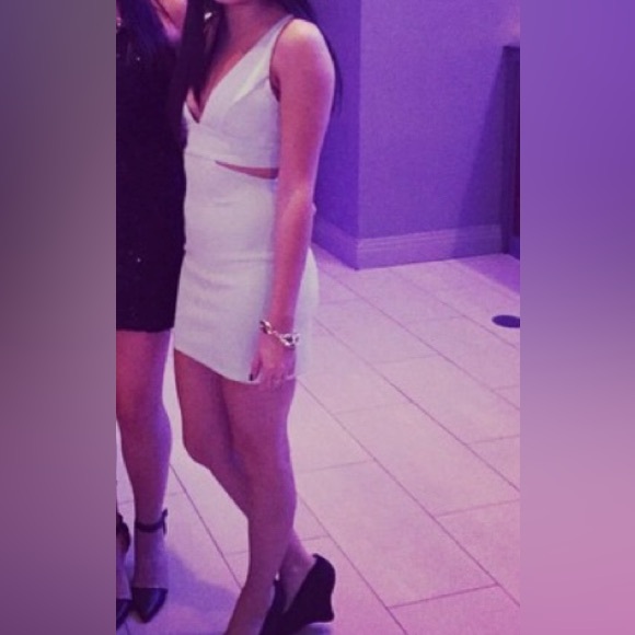 Mini dress topshop deep v neckline - Picture 4 of 4